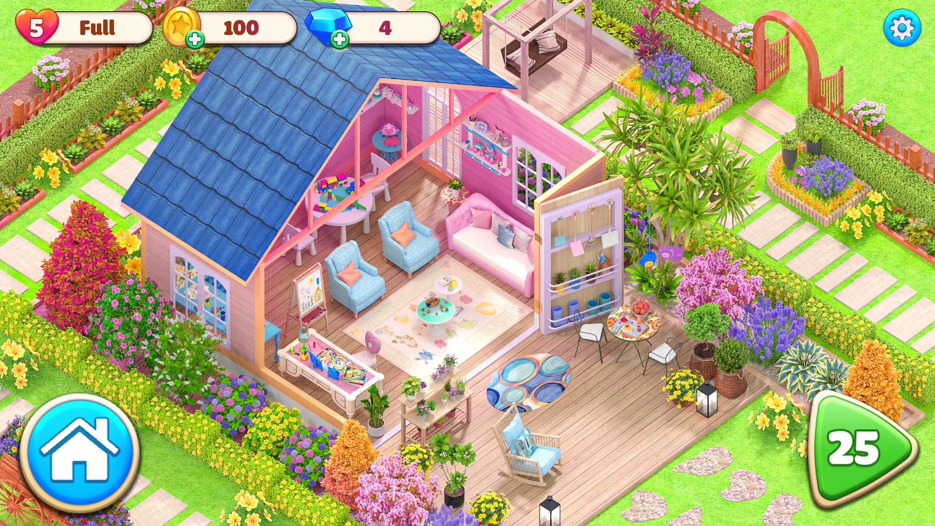 Dream Garden: Makeover Design Capture d'écran 3