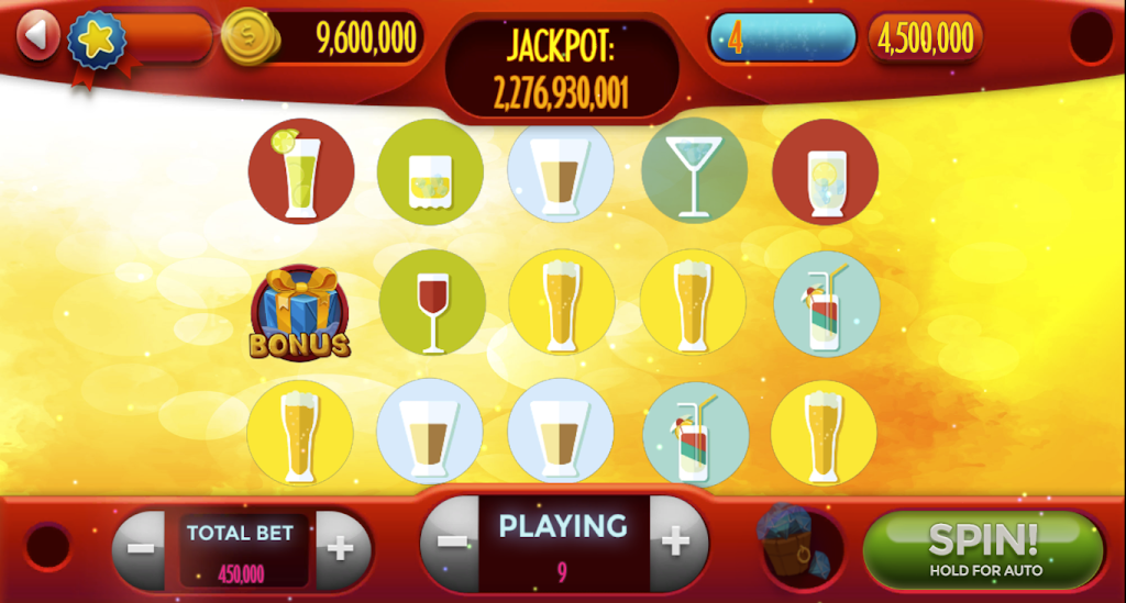 Alcohol-Slot Machine ဖန်သားပြင်ဓာတ်ပုံ 1