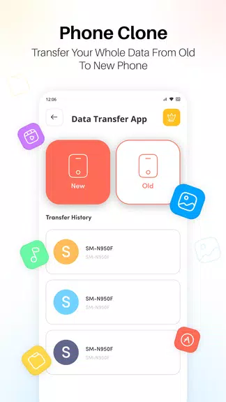 Smart Phone Transfer:Copy Data ဖန်သားပြင်ဓာတ်ပုံ 3