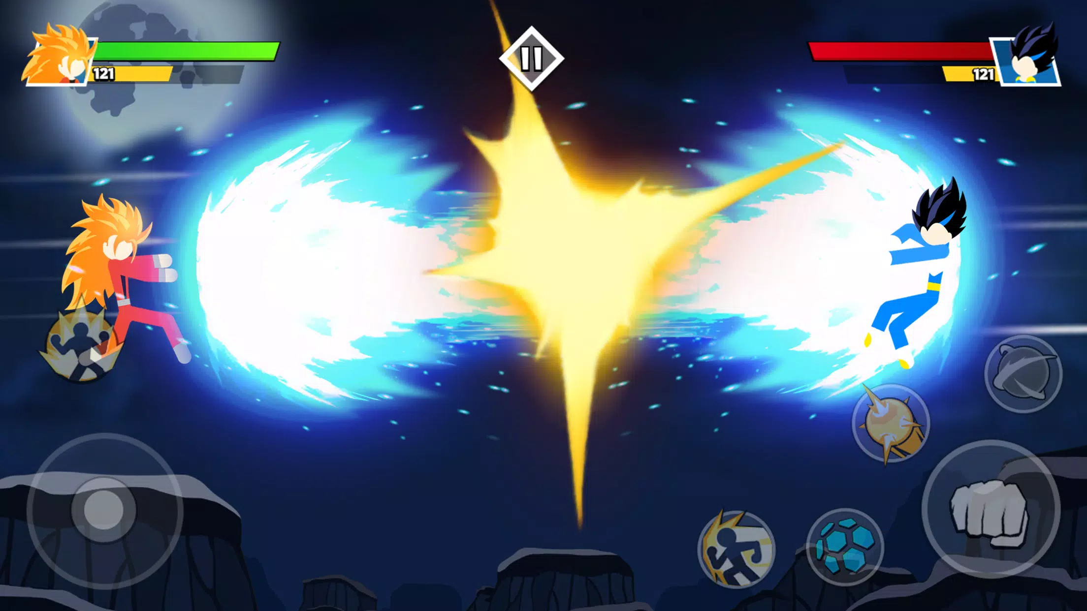 Stick Warriors Shadow Fight Screenshot 1