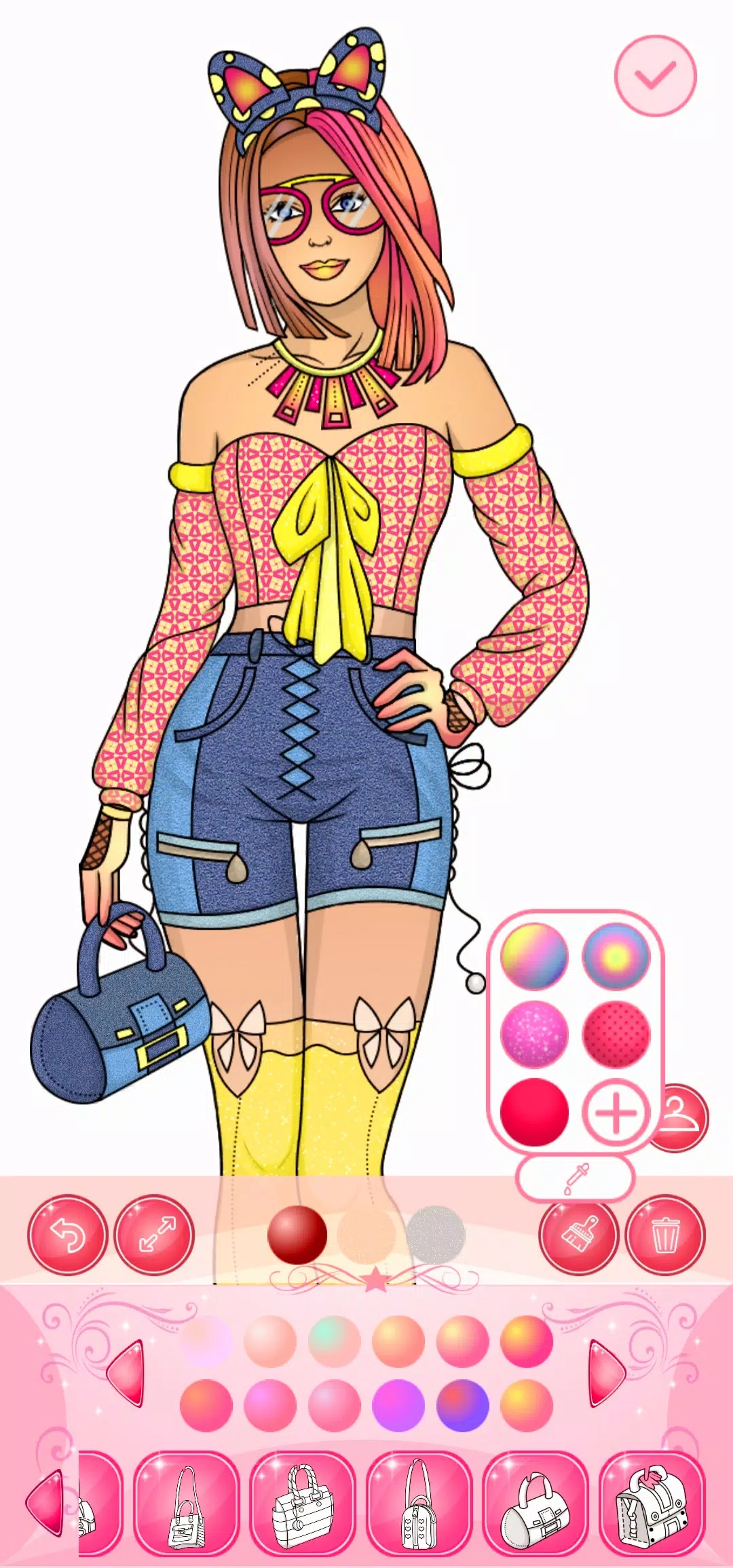 Dress Up Games & Coloring Book 스크린샷 1