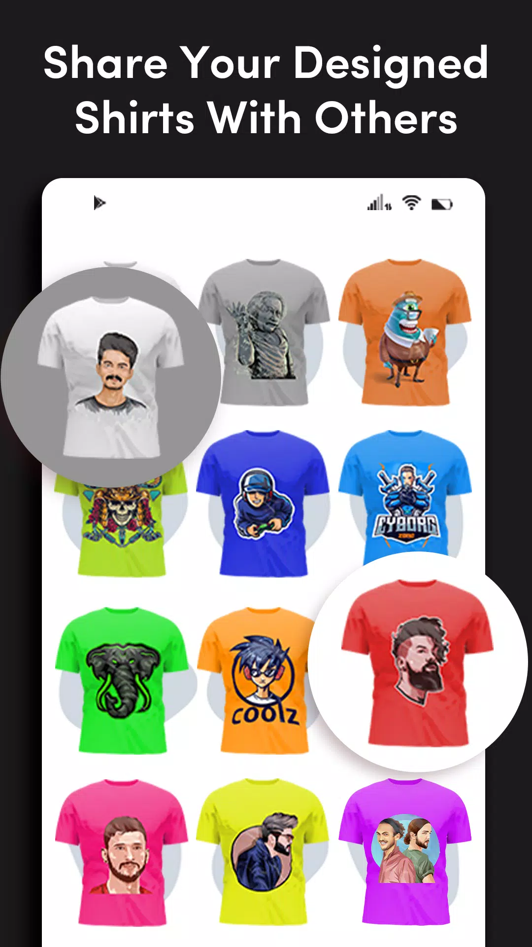 T Shirt Design Maker – YoShirt স্ক্রিনশট 2