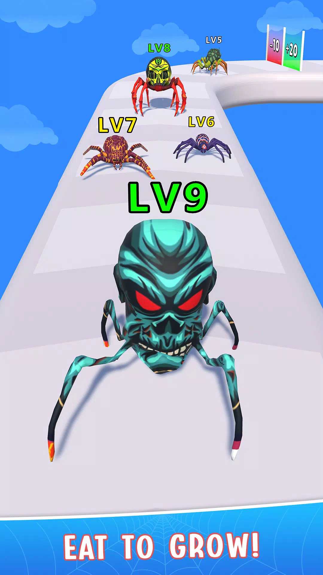 Spider Run: Spider Evolution Ảnh chụp màn hình 3