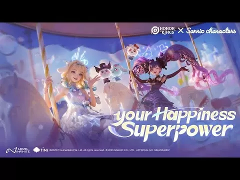 Honor of Kings x Sanrio Collaboration Features Cinnamoroll & Kuromi Skins