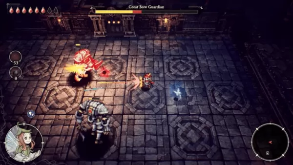 Gameplay screenshot from The Adventures of Elliot: The Millennium Tales