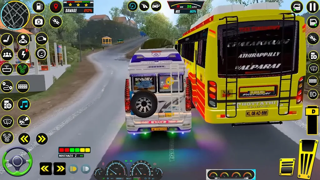 US Public Bus Driving Games 3d Ekran Görüntüsü 3