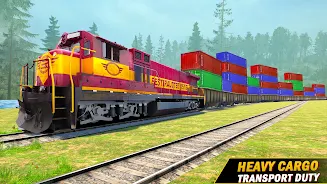 City Train Driving Train Games Ảnh chụp màn hình 3