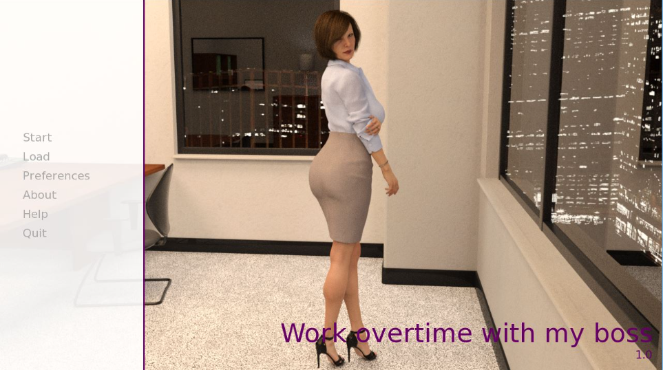 Work Overtime With My Boss Screenshot 1