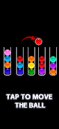 Ball Sort Puzzle: Bubble Sort स्क्रीनशॉट 1