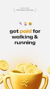 Fitmint: Get paid to walk, run Скриншот 1