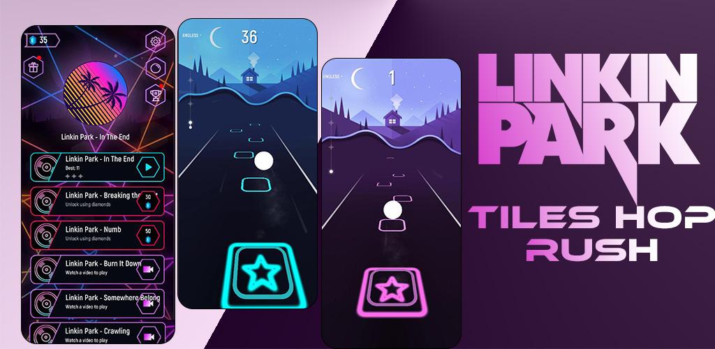 Linkin Park Tiles Rush -  Hop Capture d'écran 1