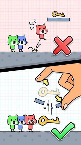 Brain cat: tricky puzzles Captura de tela 1