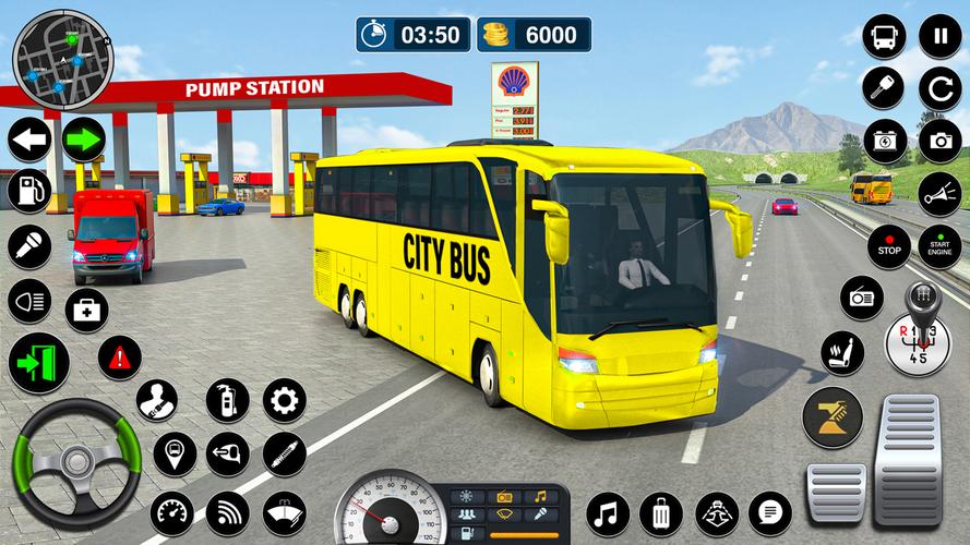 Bus Simulator Game: Coach Game スクリーンショット 3