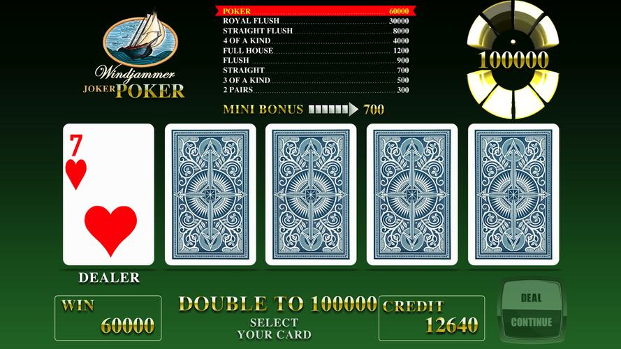 Windjammer Poker Screenshot 1