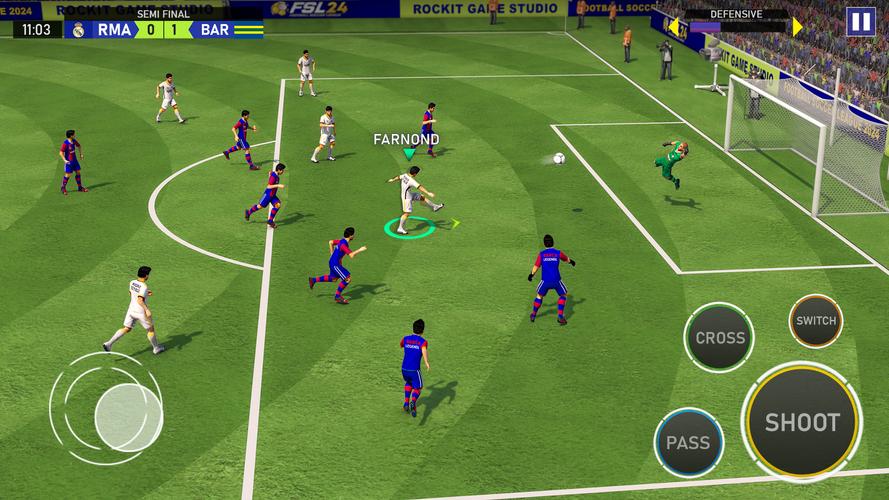 FSL 24 League : Soccer Game 스크린샷 1