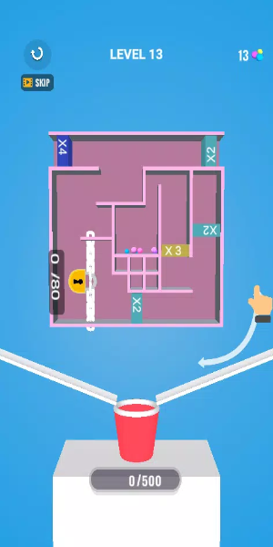 Multi Maze 3D : Spin & Collect Screenshot 3
