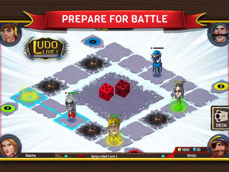 Ludo Live! Heroes & Strategy应用截图第2张