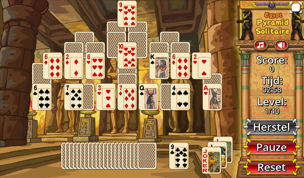 Egypt Pyramid Solitaire スクリーンショット 2