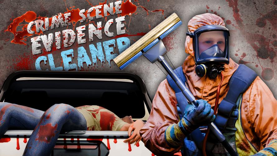 Crime Scene Evidence Cleaner Ảnh chụp màn hình 2