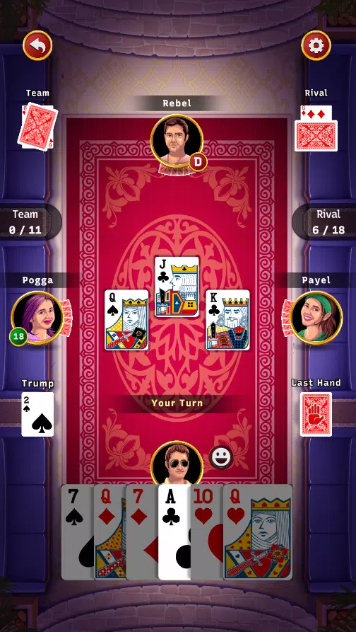 Schermata 29 King Card Game Offline 4