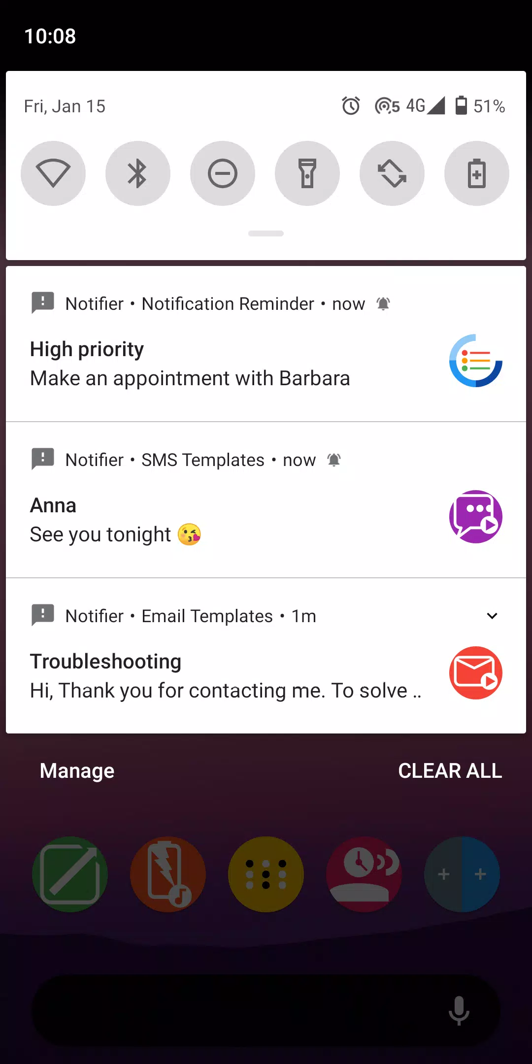 Fake Notifications Screenshot 2