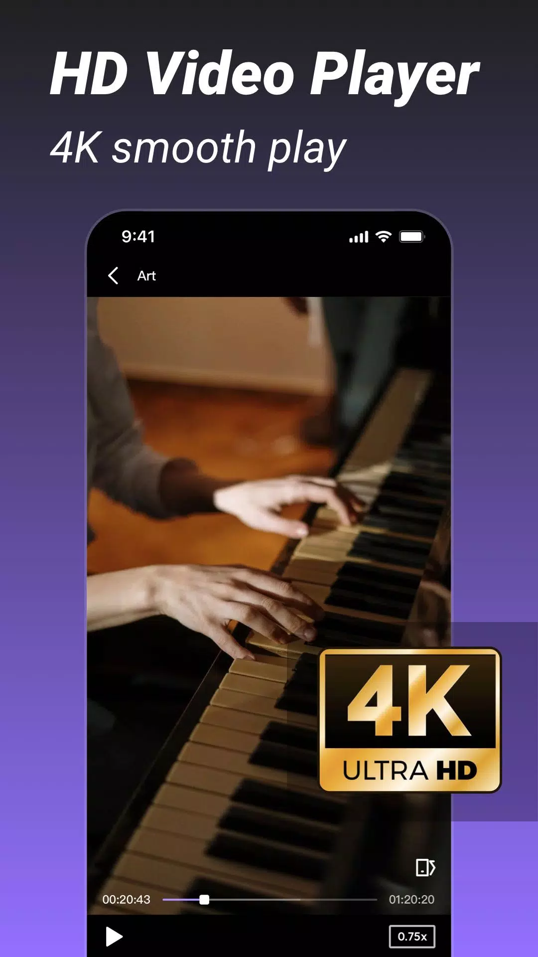 Provid - Video Player Screenshot 1