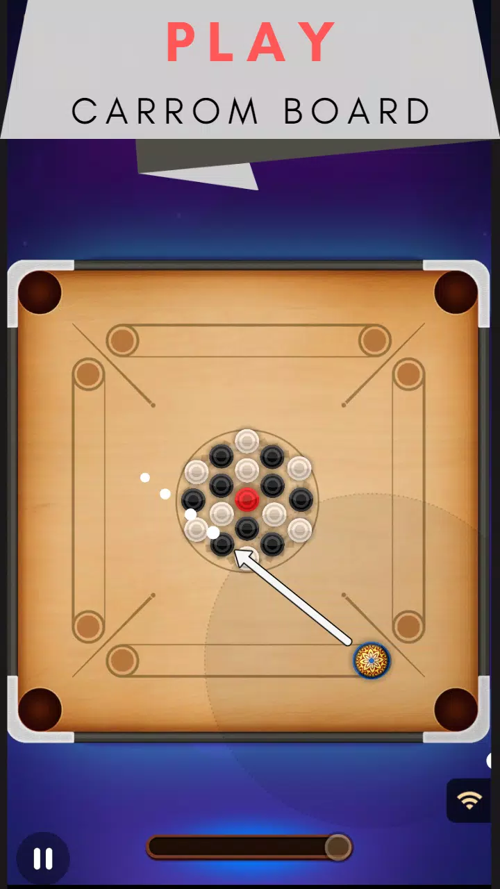 Carrom Board Offline Screenshot 1