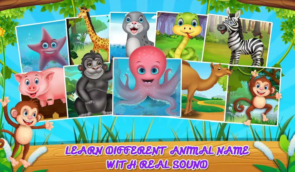 Learning Animal Sounds Games Tangkapan skrin 3