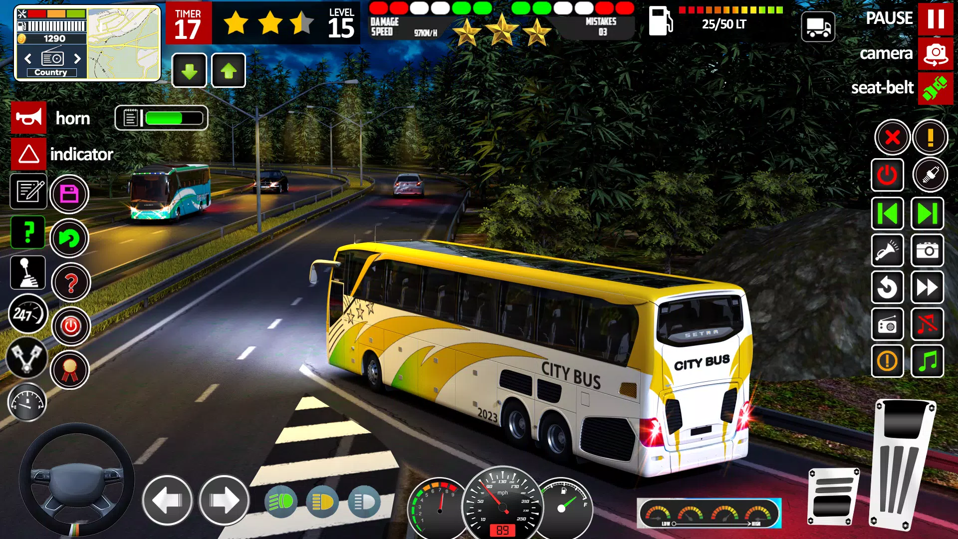 Bus Games City Bus Simulator Ảnh chụp màn hình 4