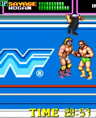 WWF Superstars of Wrestling Cl Tangkapan skrin 1