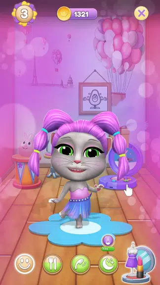 Virtual Pet Lily 2 - Cat Game স্ক্রিনশট 2