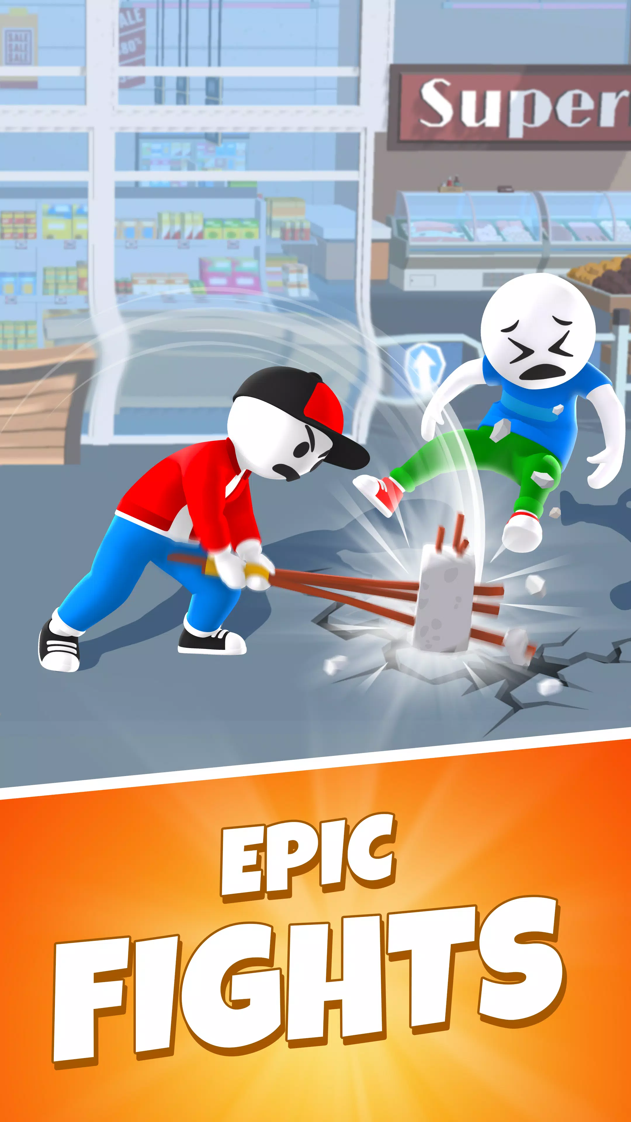 Merge Fighting: Hit Fight Game Tangkapan skrin 1