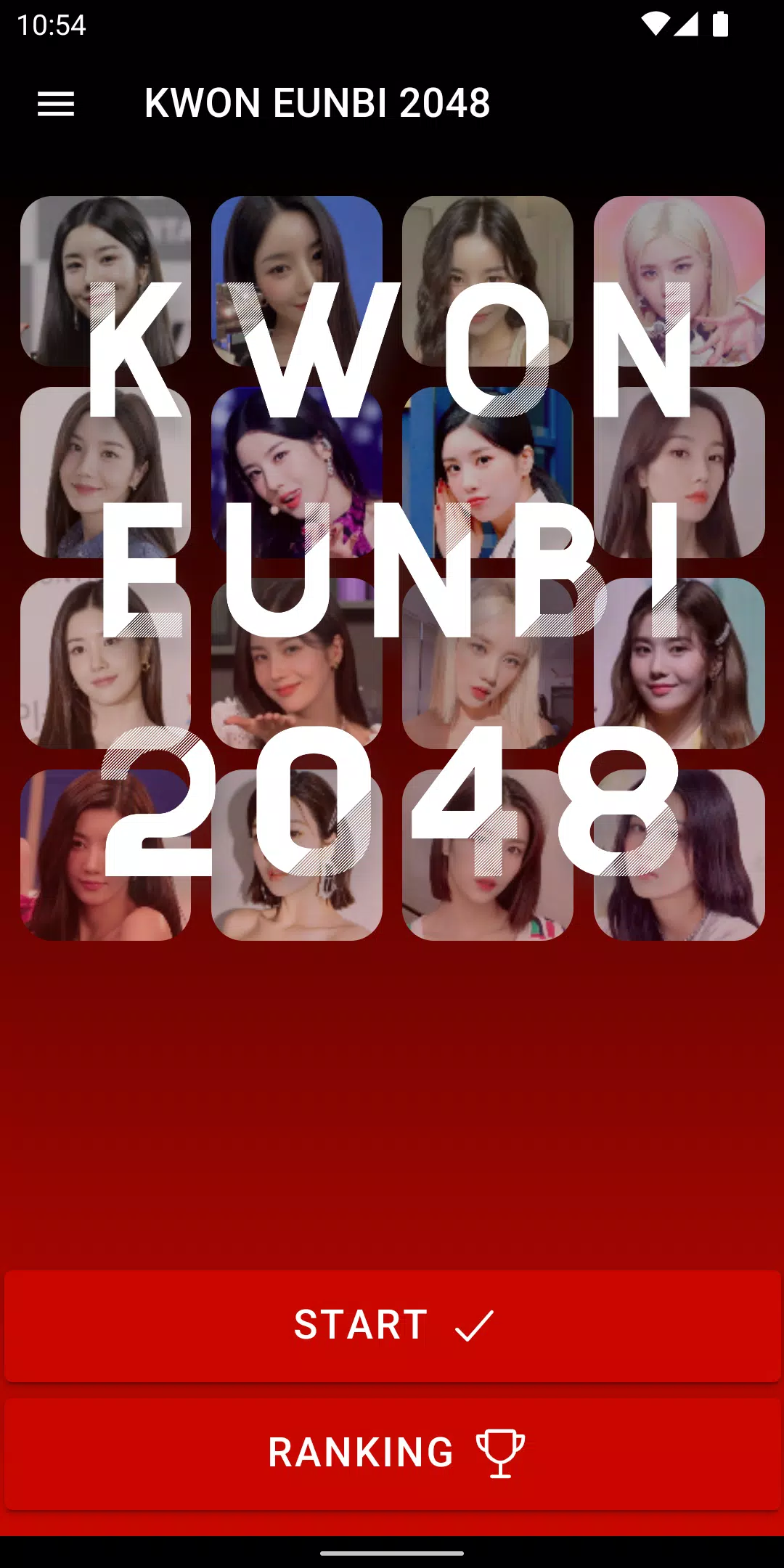 KWON EUNBI 2048 Game স্ক্রিনশট 2