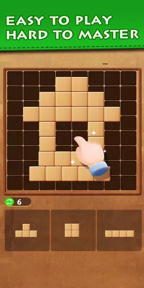 Wood Block Puzzle Classic Game Ekran Görüntüsü 3