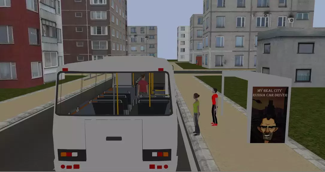 Russian Bus Simulator 3D ภาพหน้าจอ 1