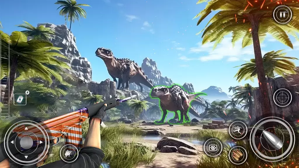 Dino Hunting: Dinosaur Game 3D Captura de tela 2