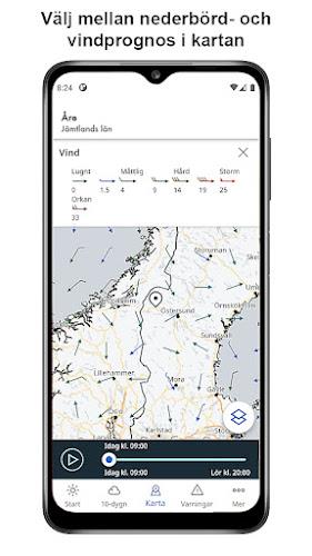 SMHI Väder स्क्रीनशॉट 4