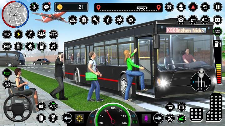 Bus Simulator - Driving Games Tangkapan skrin 2