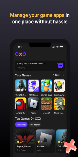 OXO Game Launcher Ảnh chụp màn hình 3