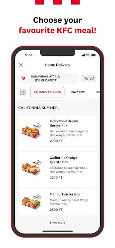 KFC Magyarország ภาพหน้าจอ 3