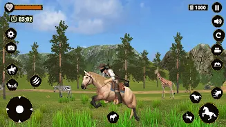 Wild Horse Simulator 3D Games スクリーンショット 3