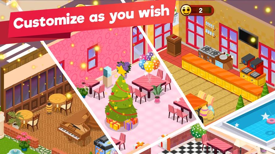 Restaurant Manager Idle Tycoon Captura de tela 3