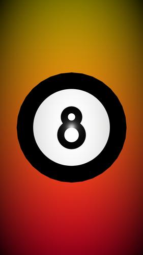 Magic 8 Ball Live Wallpaper 3D Capture d'écran 3