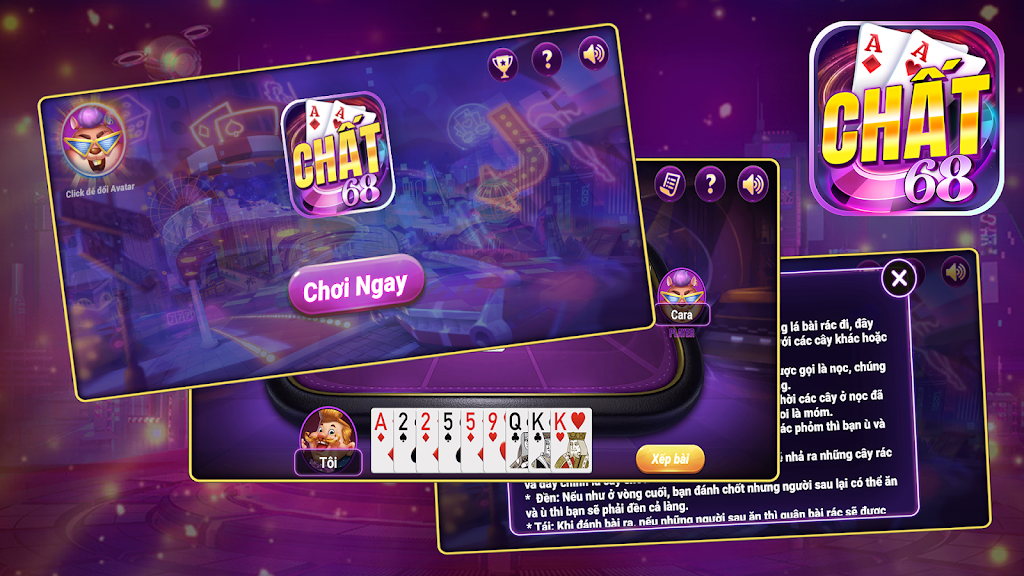 Chất68: Đánh Bài Doi Thuong 스크린샷 4