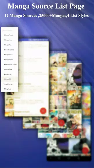 Schermata Manga Fans - Free Read,Browse ,Cache Manga & Comic 1