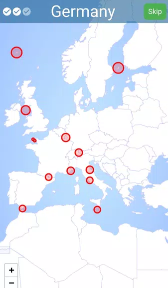 WORLD MAP: Geography Quiz, Atl Screenshot 2