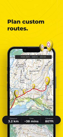 HiiKER: The Offline Hiking app ภาพหน้าจอ 3