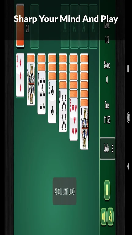 CLASSIC SOLITAIRE GAME -SIMPLE SOLITAIRE GAME EVER スクリーンショット 2