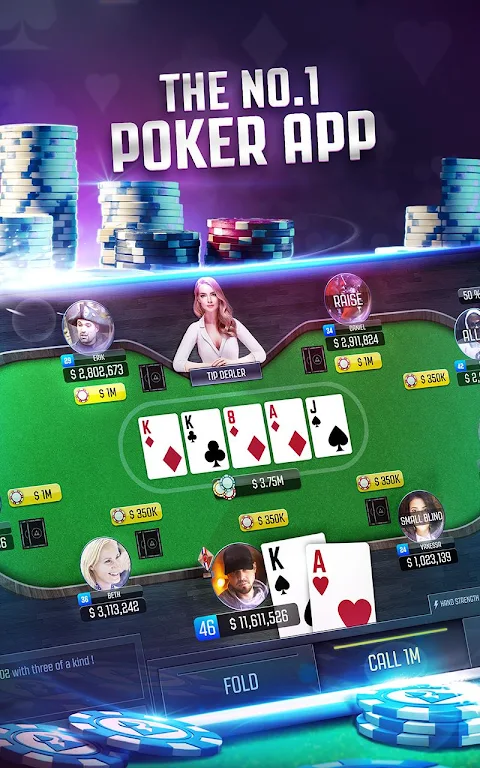 Poker Online: Texas Holdem Card Game Live FREE स्क्रीनशॉट 2