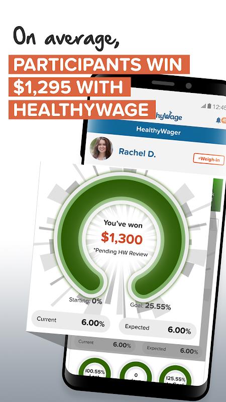 Weight Loss Bet by HealthyWage Ekran Görüntüsü 3